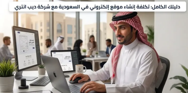 تكلفة عمل موقع الكتروني مع ديب انتري