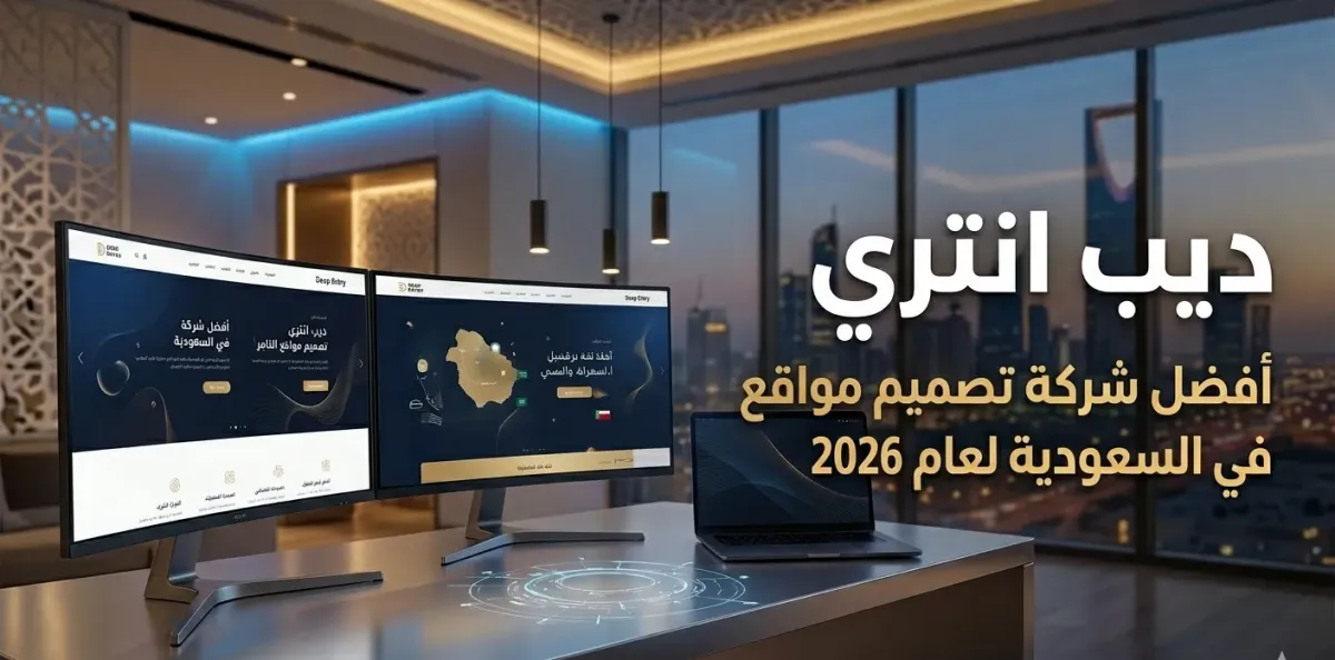 ديب انتري_افضل شركة تصميم مواقع في السعودية