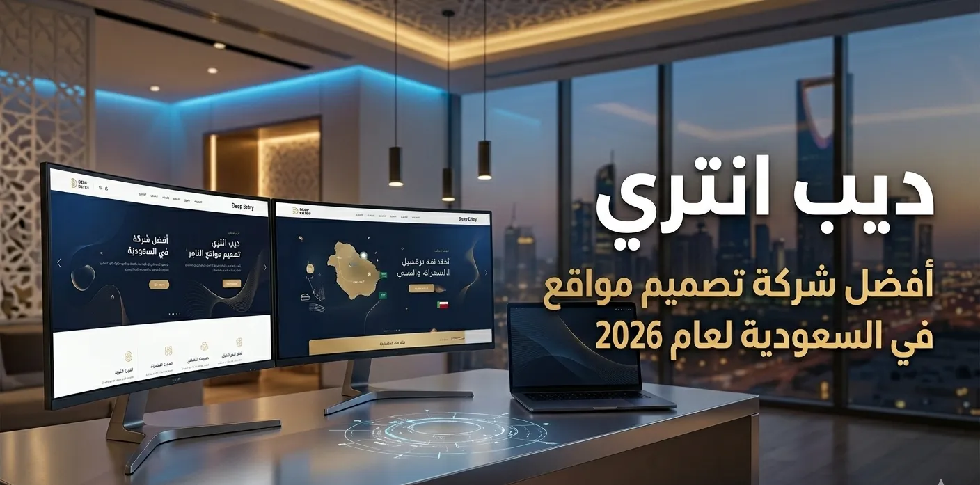 ديب انتري_افضل شركة تصميم مواقع في السعودية