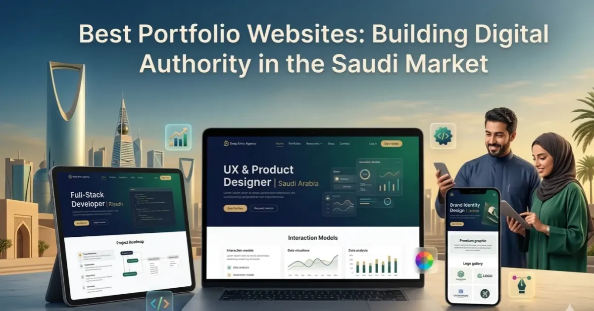 Best portfolio websites for businesses_ Deep Entry