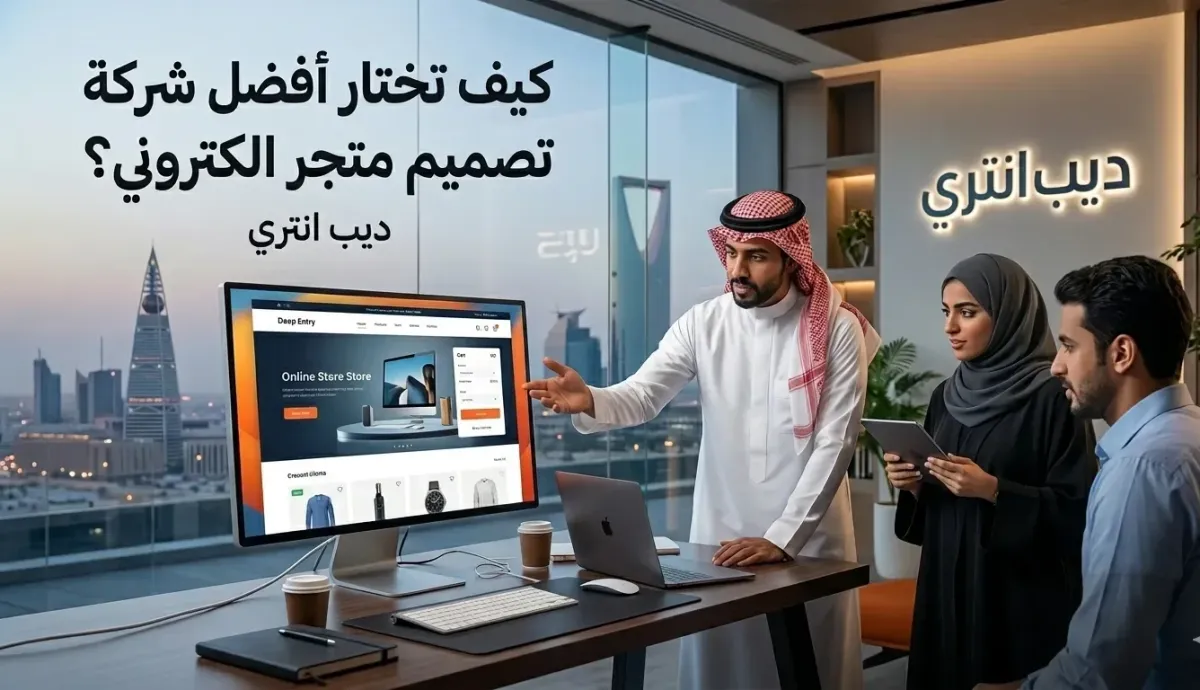 كيف تختار أفضل شركة تصميم متجر الكتروني في السعودية 2026