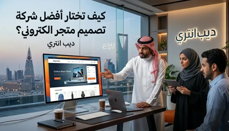 كيف تختار أفضل شركة تصميم متجر الكتروني في السعودية 2026