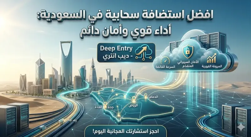 افضل استضافة سحابية في السعودية من ديب انتري